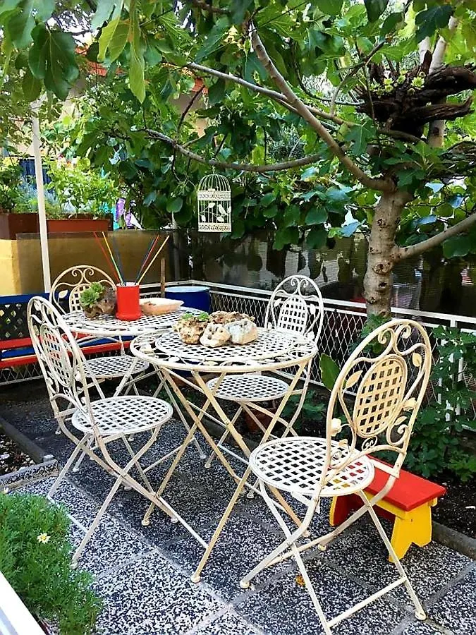 Yellow, Red & Blue Apartment Split